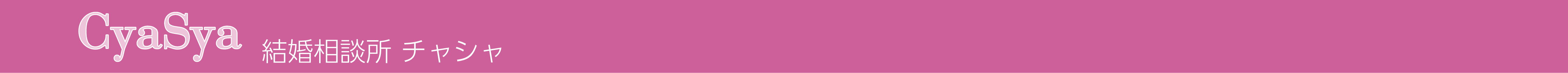 関西エリアの結婚相談所チャシャ